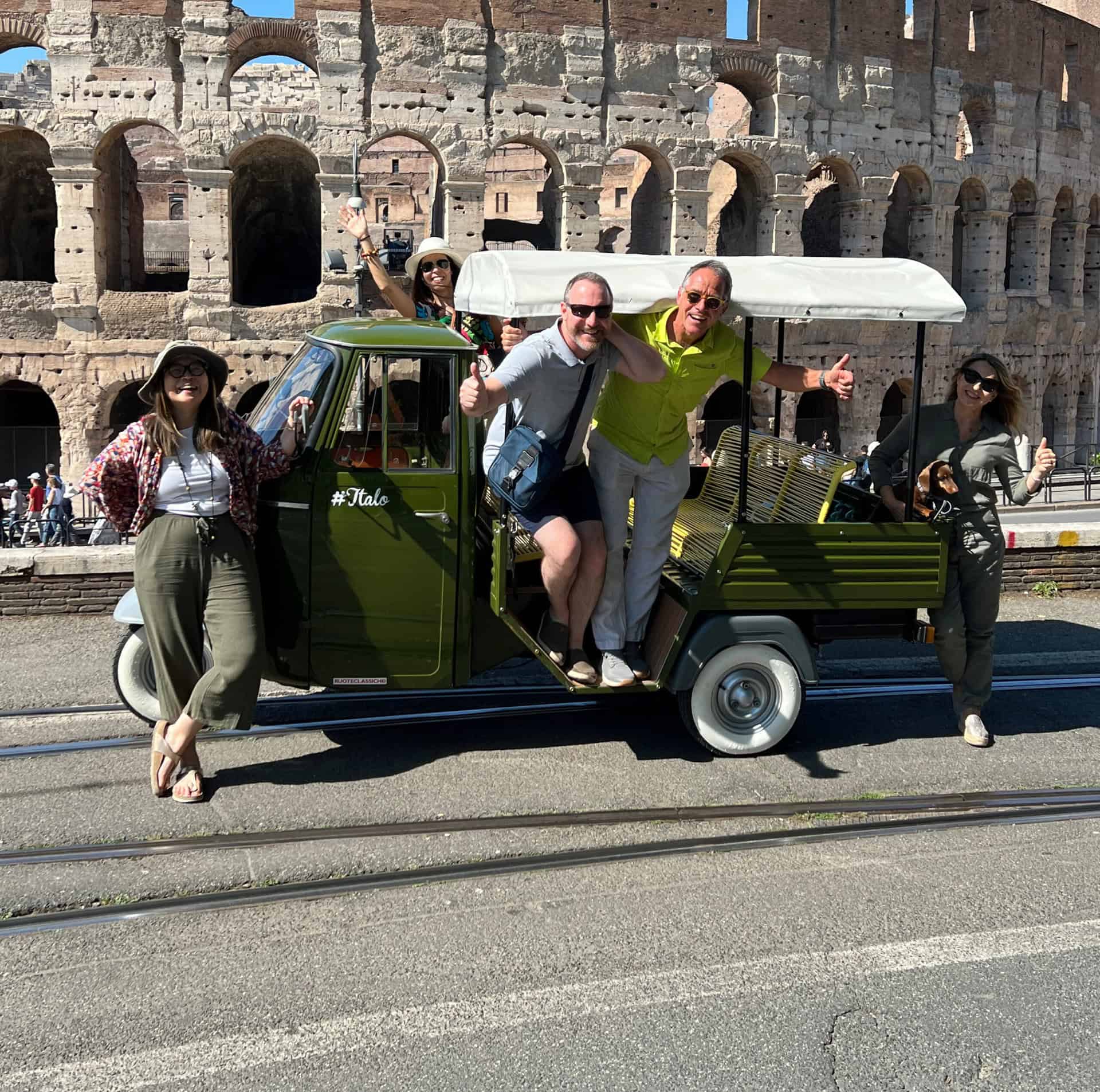 ETuk & Golf Cart Tours Rome - Italy | Guided & Sustainable tours