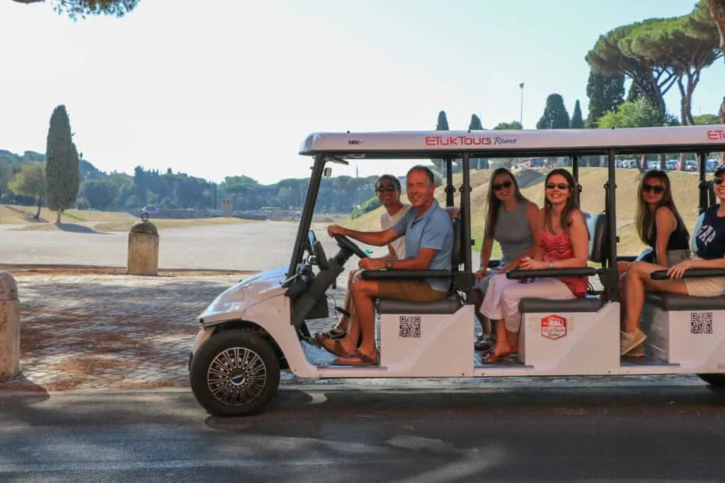 Golf Cart tours rome