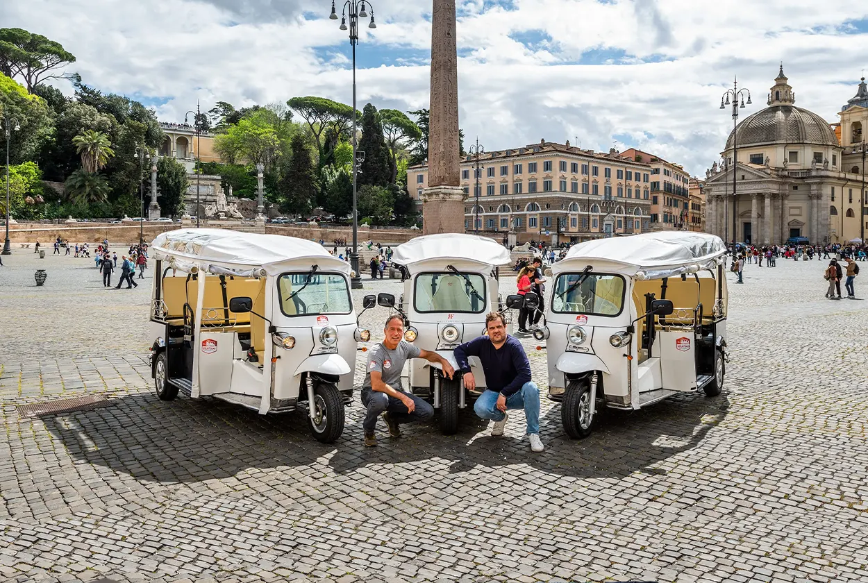 ETuk & Golf Cart Tours Rome | Guided & Sustainable tours