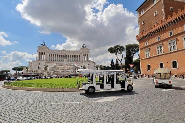 Tour of Rome in 7 seater Golf Cart - Venice Square