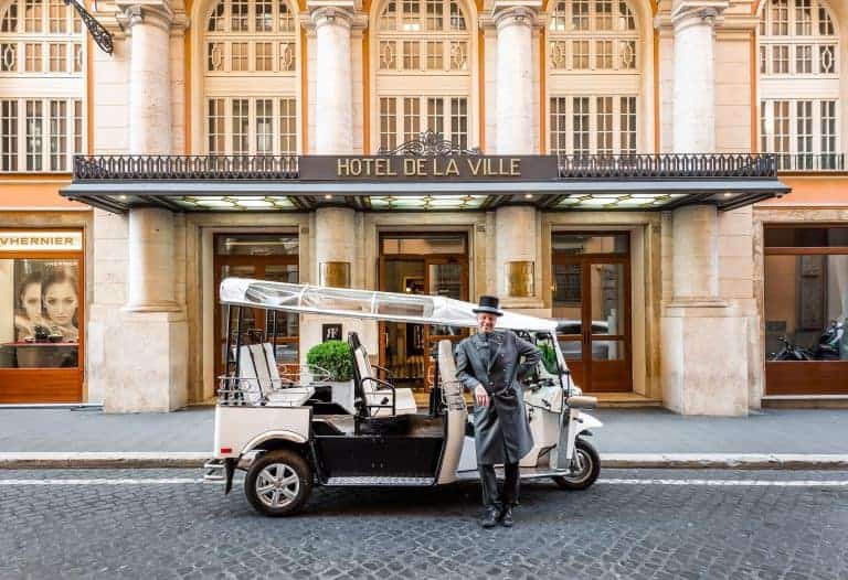 ETuk Tours Rome concierge hotel de la ville