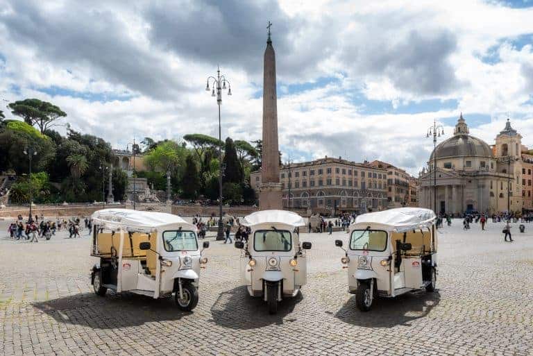 Etuk Tours Rome fleet piazza del popolo