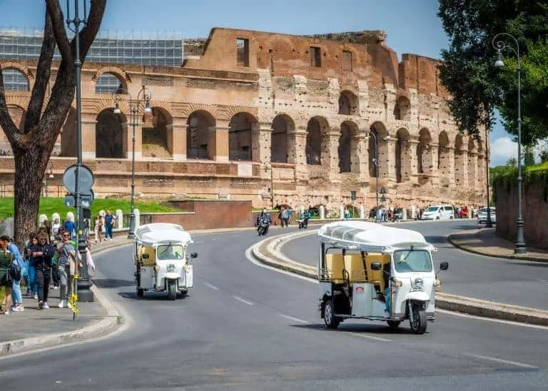 Rome Tours, visit Rome in comfort with ETuk Tours
