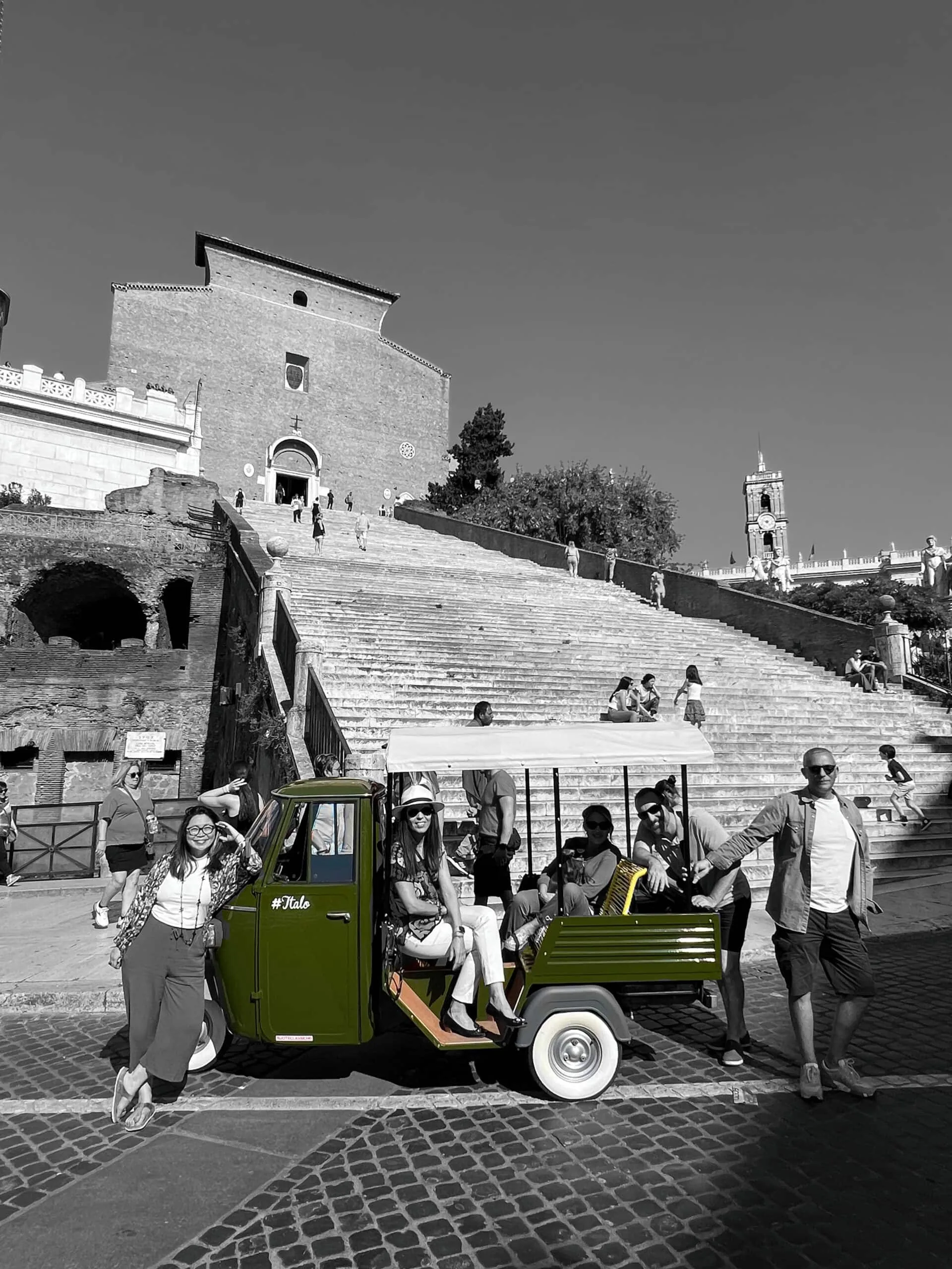 Ape Calessino tour Rome