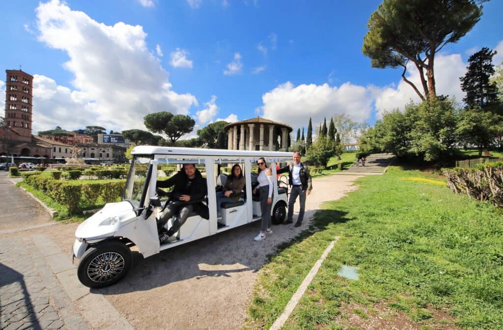 Golf Cart Tour Rome Italy