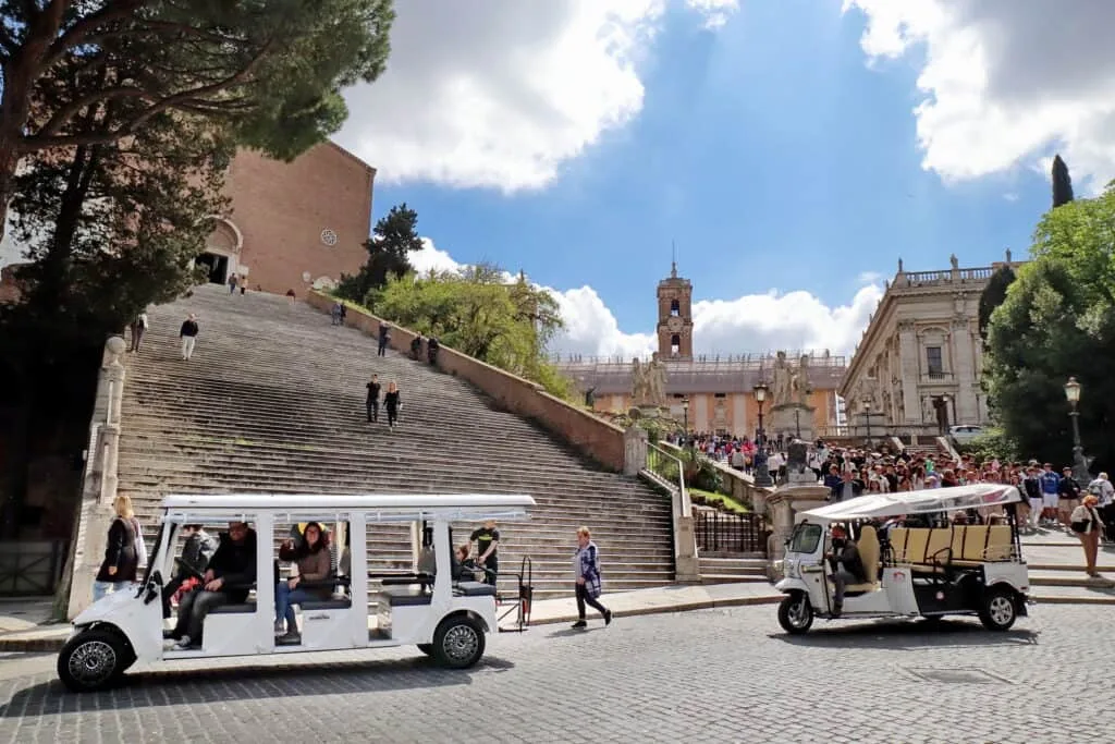 Golf Cart Tour Rome Italy