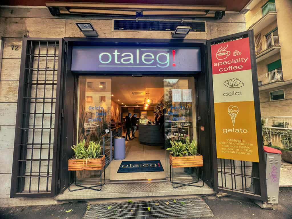 Otaleg gelateria ice cream roma monteverde