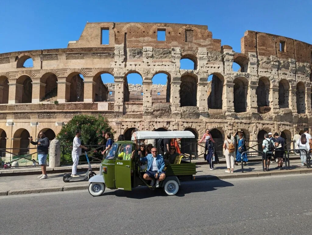 Passeios de Tuk Tuk em Roma