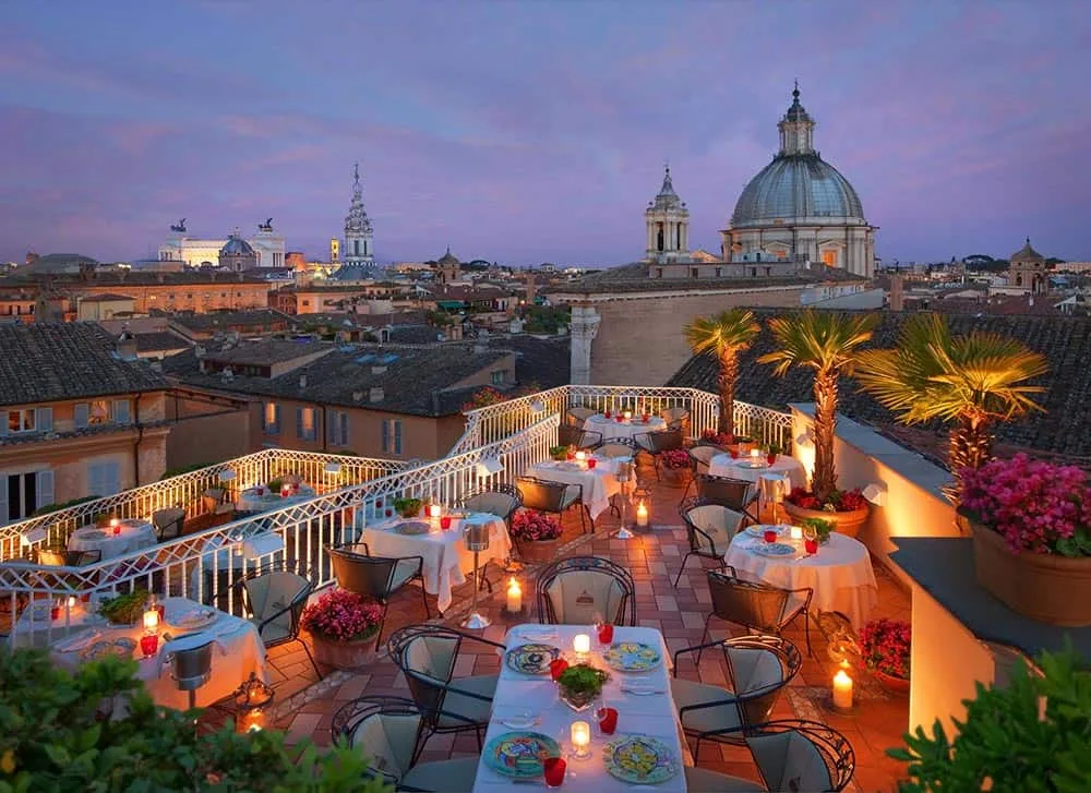 Romantic Restaurants Rome