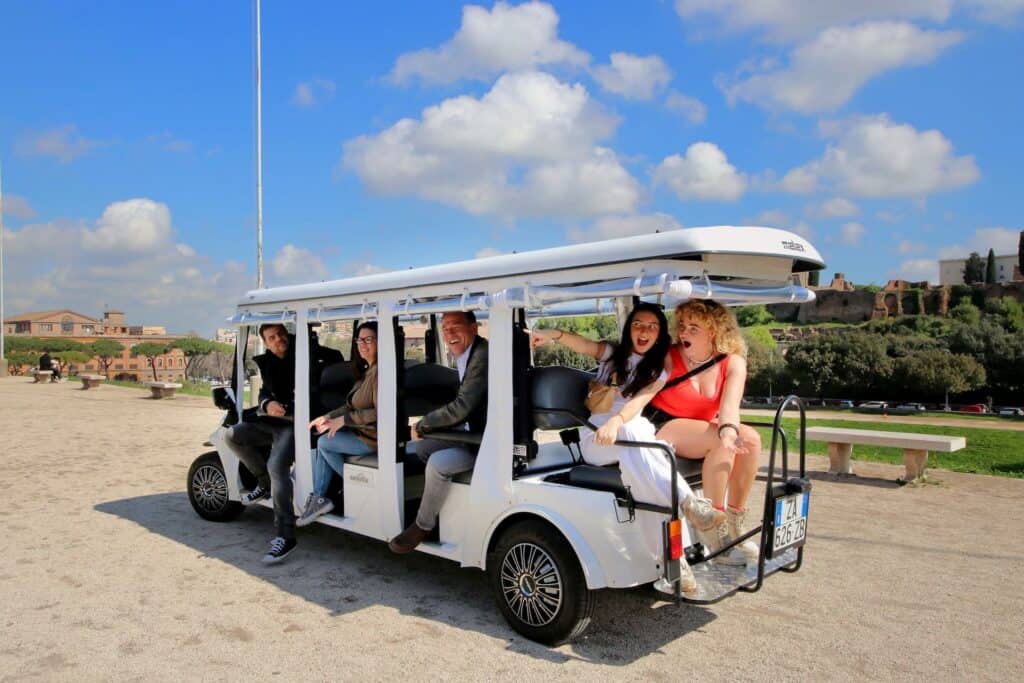 Rome Golf Cart Tour Circus Maximus