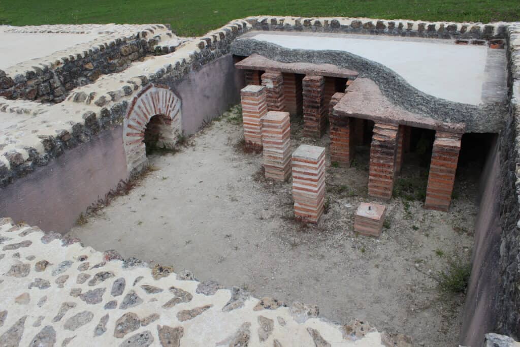 The Hypocaust System Central Heating Roma