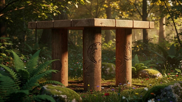 Three pillars symbolizing sustainable tourism balance