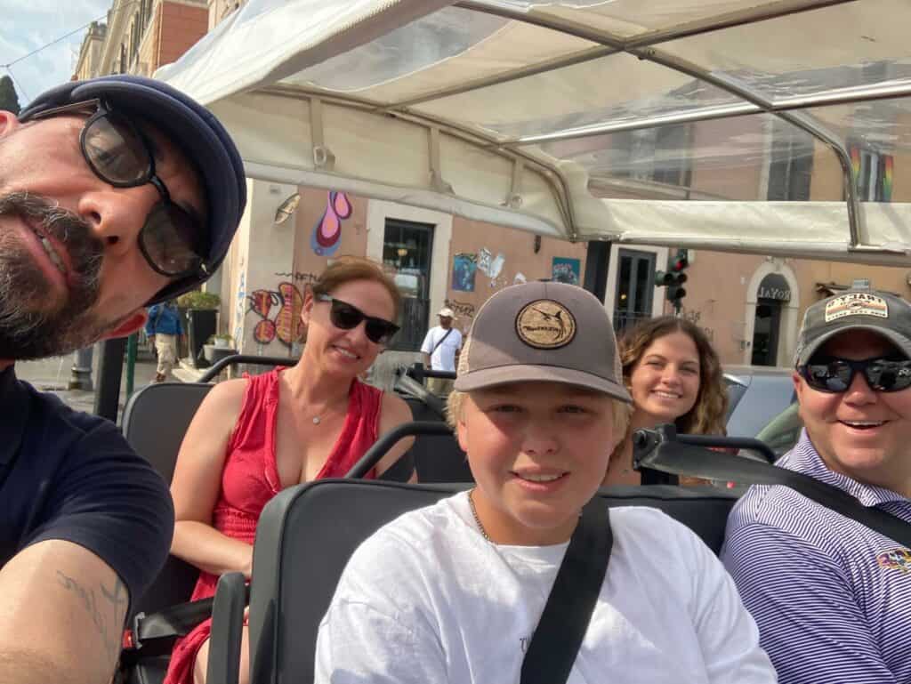 Family-friendly tours help keep kids engaged while parents relax