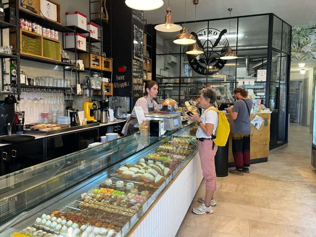 Apian way tour food stop