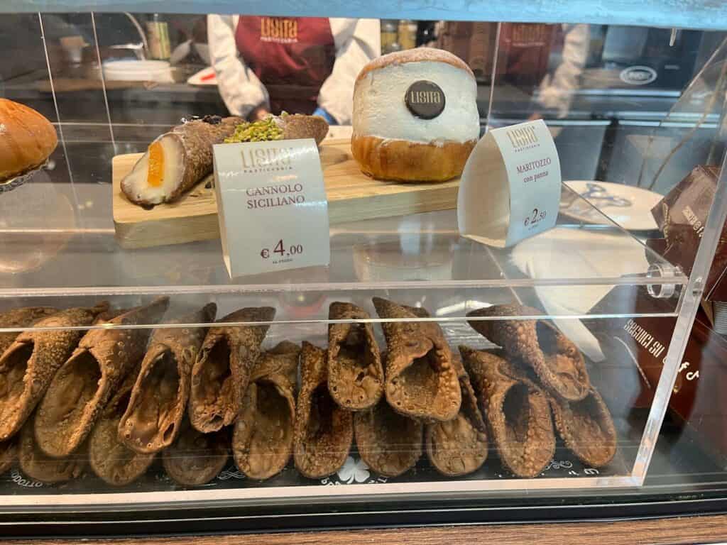 Apian way tour food stop