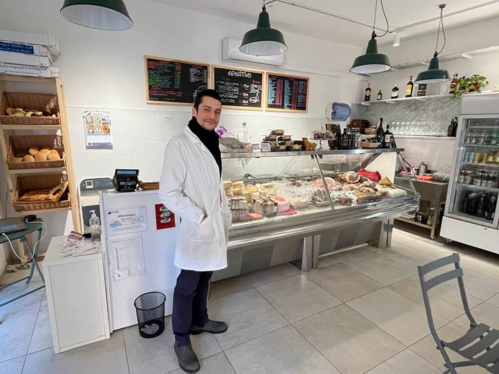 Apian way tour food stop