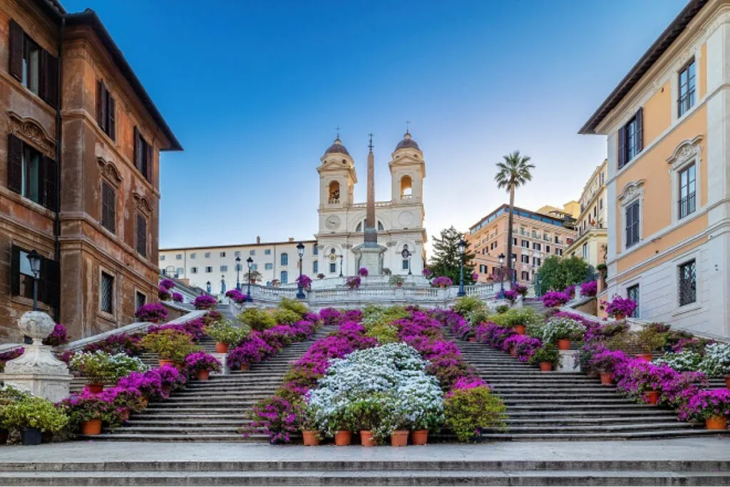 April in rome