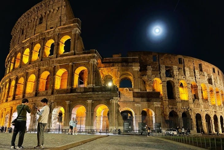 Colosseum Rome Night Header Tsa 730x490