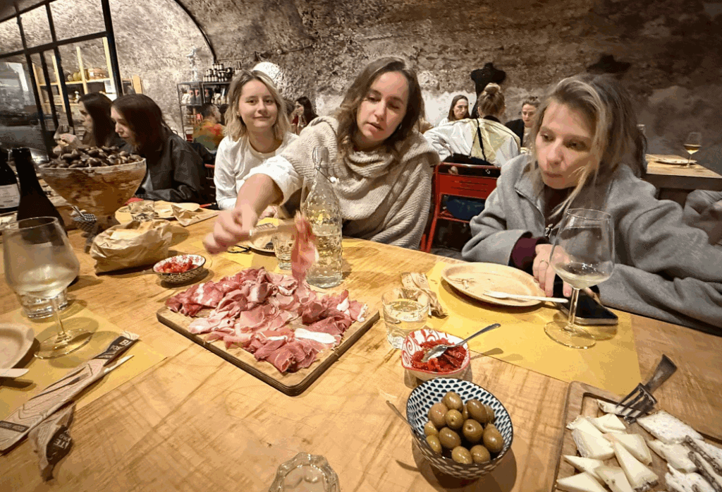 Corporate food tour rome