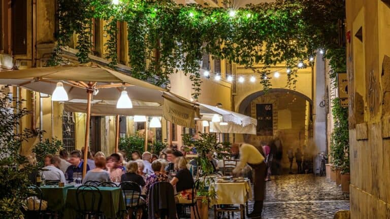 Eat In Trastevere Rome