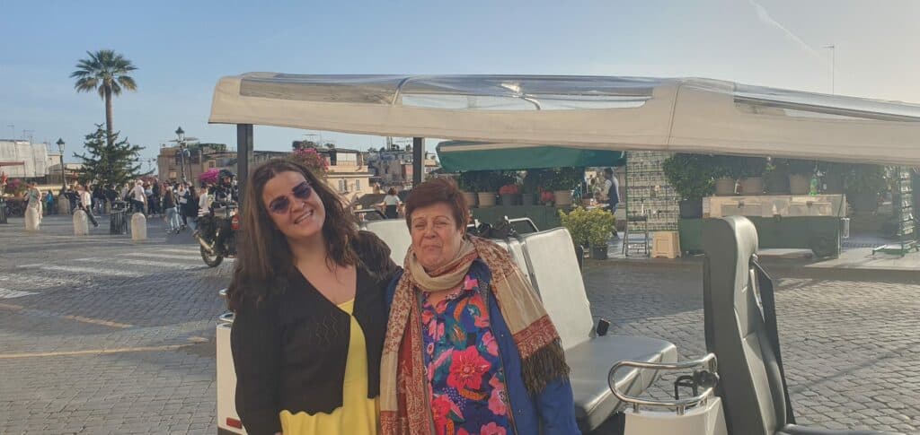 Family golf cart tours rome