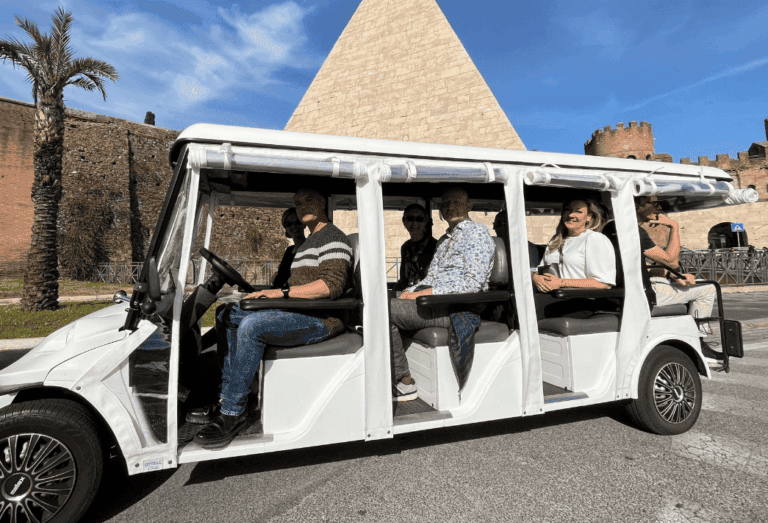 Golf cart corporate tour