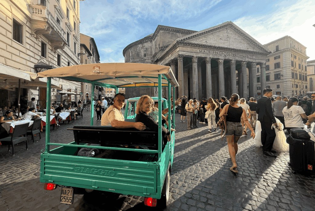 Italian tuktuk food tour rome 66