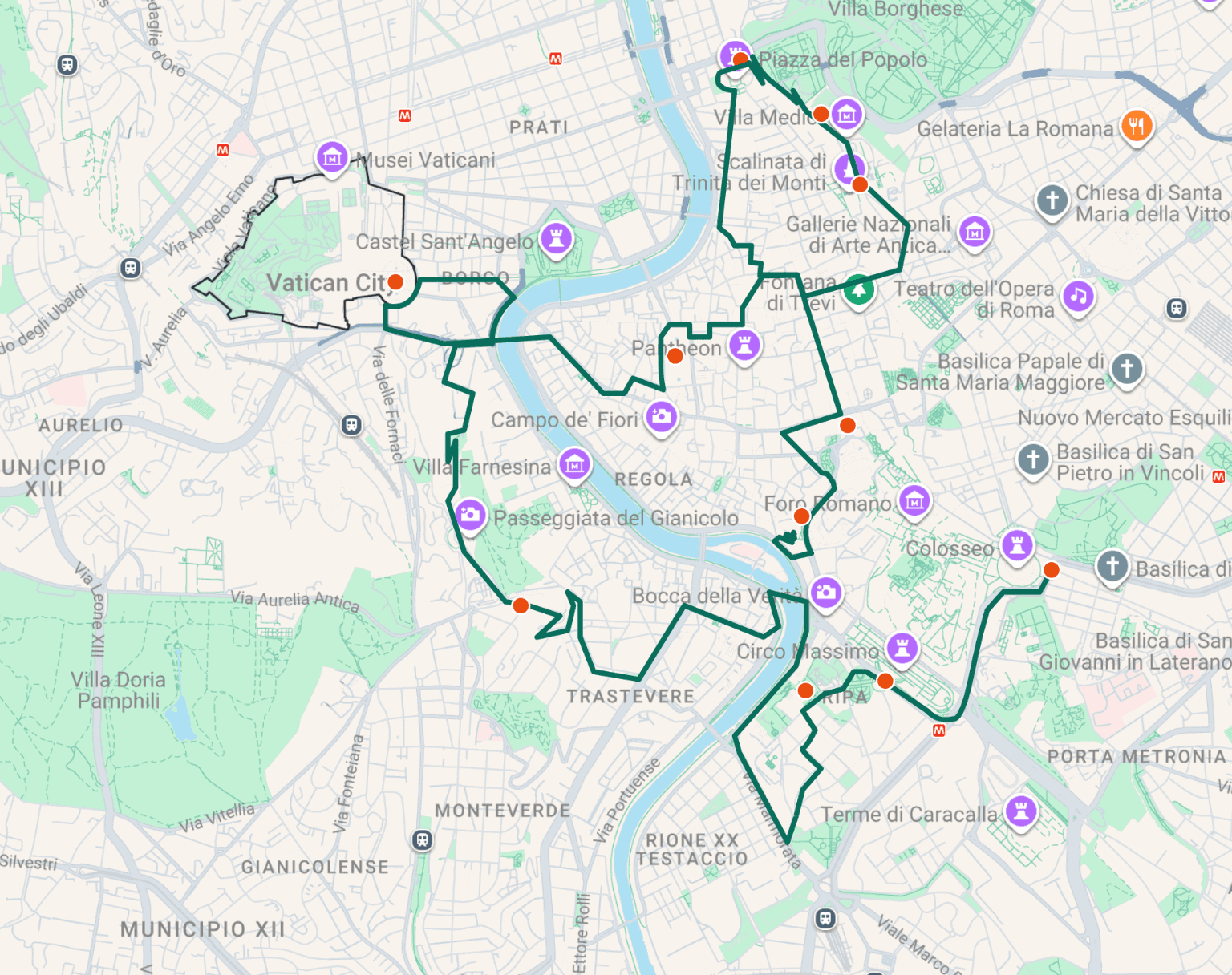 New mapa