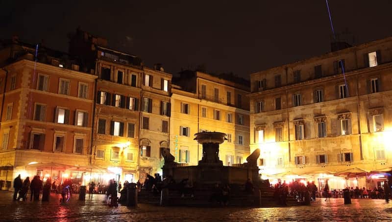 Trastevere at night