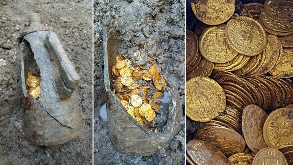 Roman gold coins
