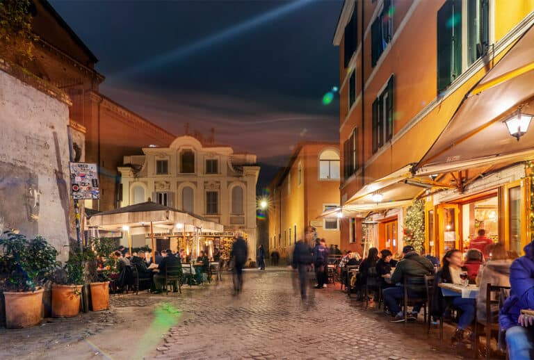 Trastevere dinner resturants