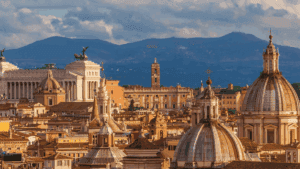 Visiting rome august